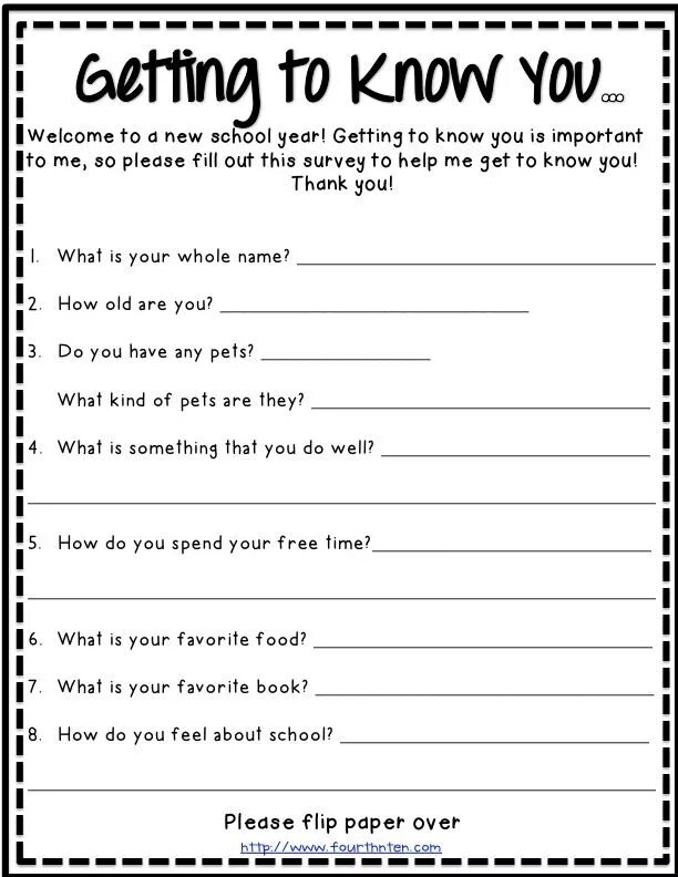 Please fill in this. Getting to know. Interview questions for Kids. Questionnaire about yourself for Kids. Questionnaire for Kids.