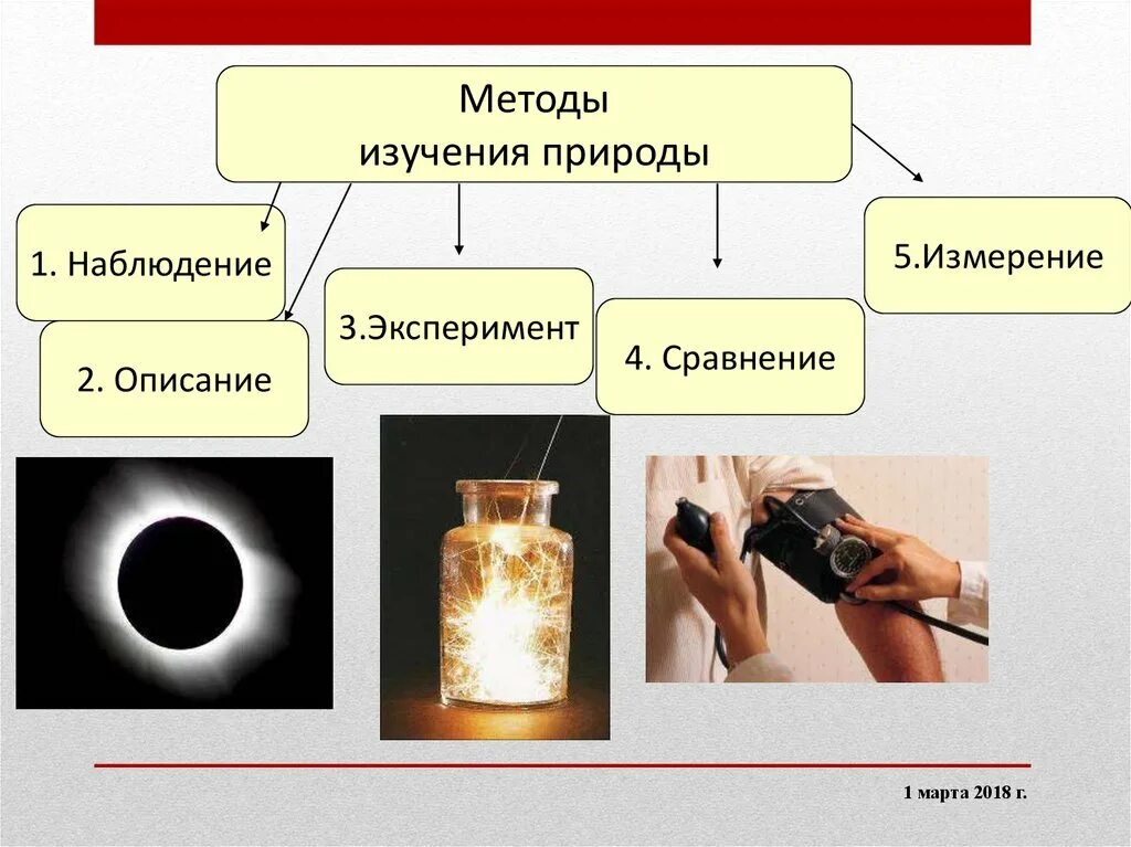 Наблюдение эксперимент применение