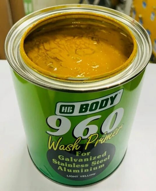 Кислотный грунт как пользоваться. Hb body 960 wash primer 2к кислотный грунт, комплект. body 960 wash primer. кислотный грунт body 960. body 5100300050.
