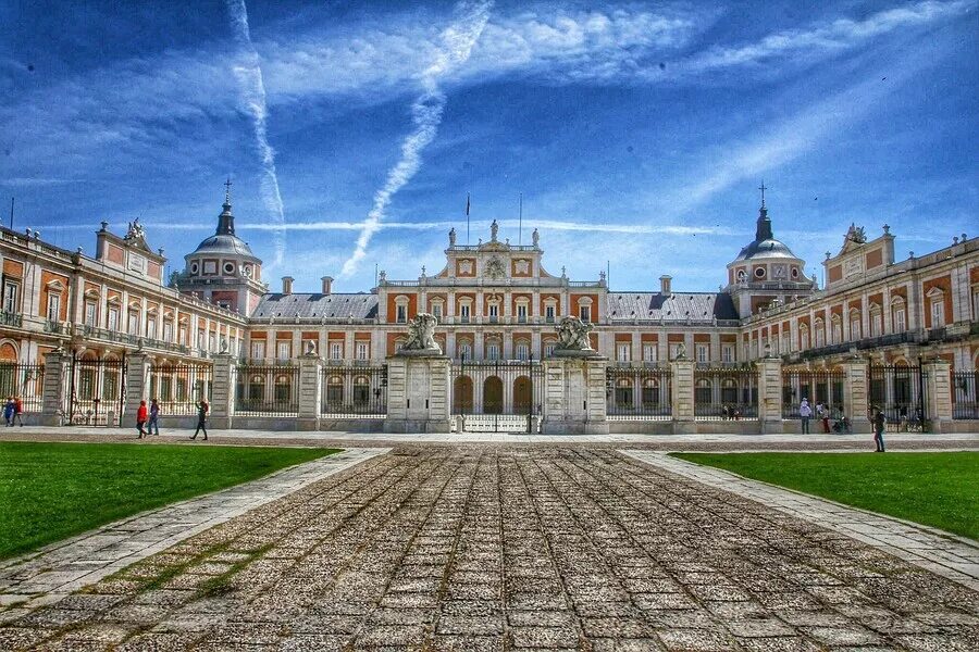 Скачать обои площадь, канал, мосты, Испания, дворец, Andalusia, Seville, раздел 