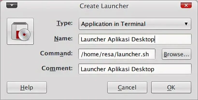 Create launcher
