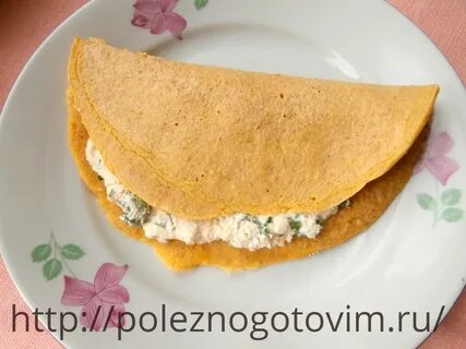 Овсяноблин с яйцом без молока