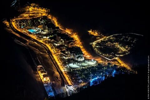 Night sochi