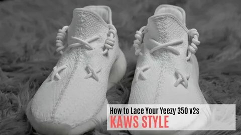 Как зашнуровать изи 350