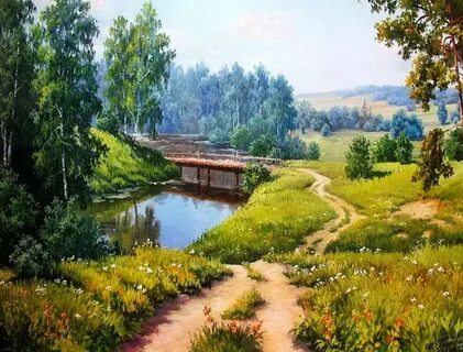 Картины по номерам на холсте природа