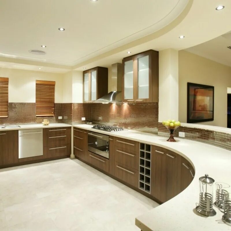 Выберите форму кухни. Кухонный гарнитур с островком. Современная кухня с островом. Типы кухонных планировок. Модульная кухня латте-2 ларч темный.