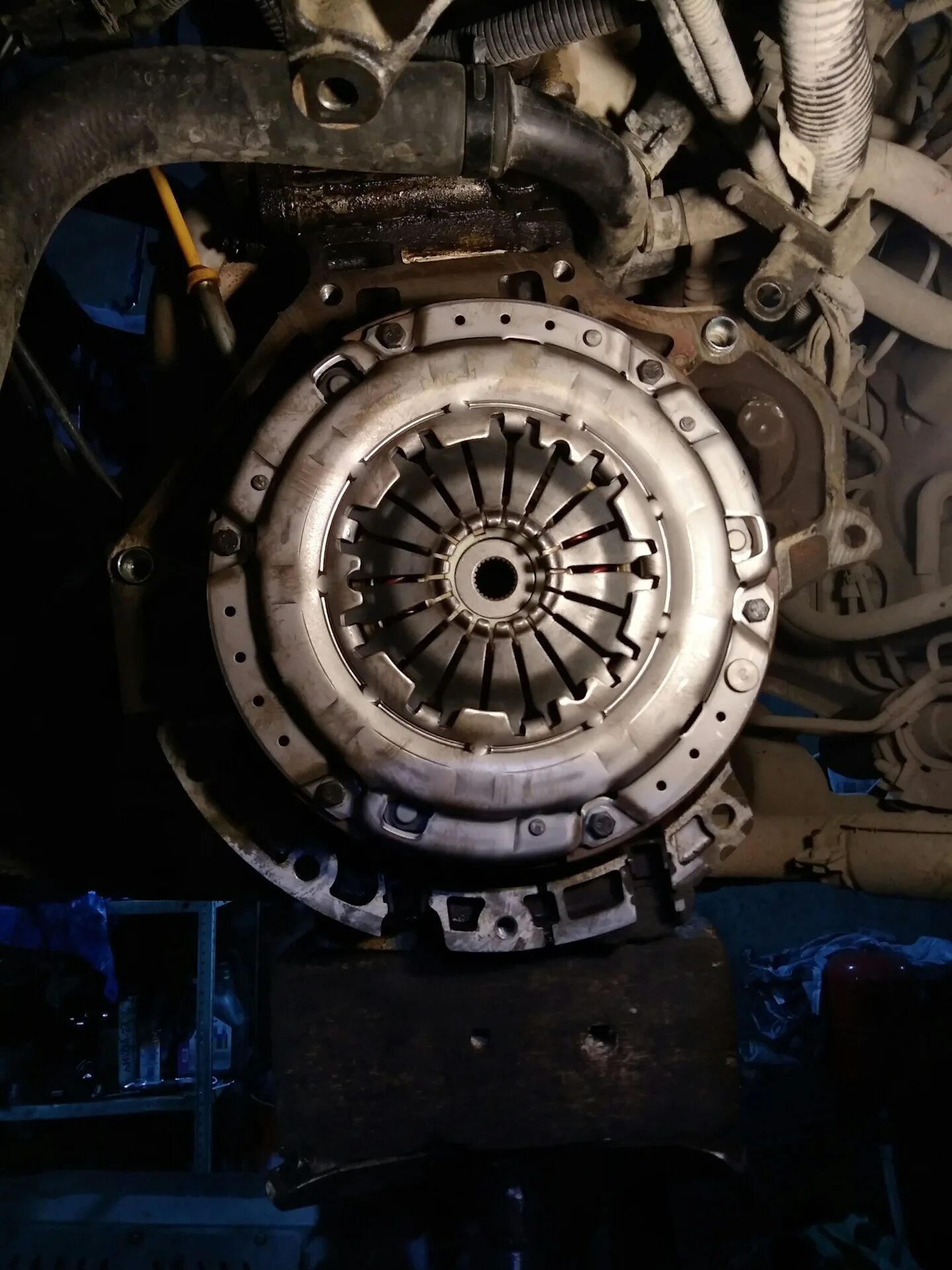 Сцепление в сборе Лачетти 1.8 дв. с 04 г-"T18SED" DOHC, Nubira (VALEO DWK019)