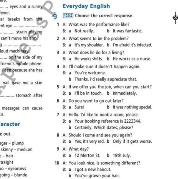 14 choose the correct response. Choose the correct response ответы. choose the correct response 7 класс. choose the correct response 5 класс английский язык ответы.