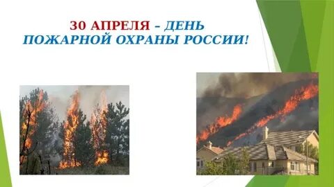 Урок ко дню пожарной охраны презентация