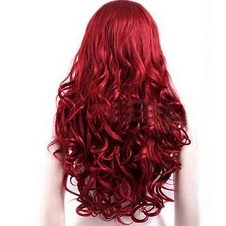Искусственные волосы красные