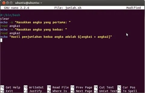 Ubuntu console