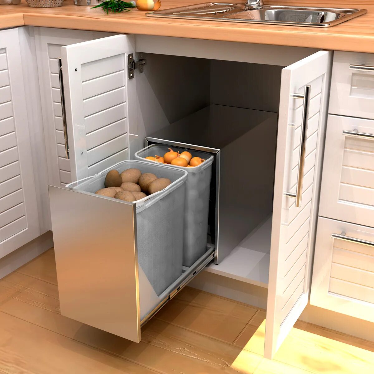 Система хранения отходов. Vibo petgs301mс выдвижная система с контейнером в секцию 300 мм (15 л). Заглубленные контейнеры. Мусорное ведро unika на выдвижной фасад 600 мм ekotech. Система хранения отходов.