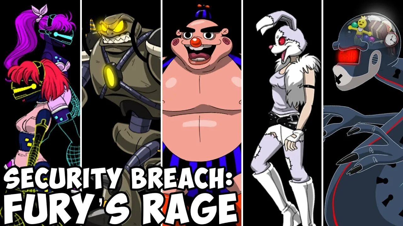 Security Breach: Fury's Rage. Секьюрити Брич ярость фурий. ФНАФ секьюрити Брич ярость фурий. Security Breach Fury s Rage Roxanne.