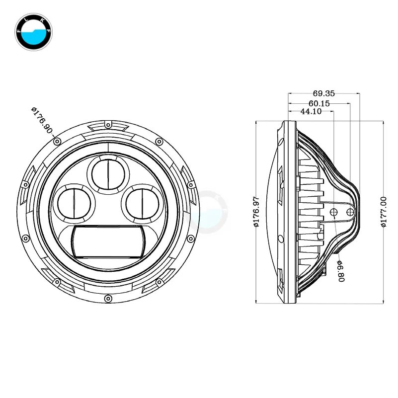 Фара wesem на ваз 2106. Диаметр фары нива 2121. 12411. Лед фара нива размер фары. Оптический элемент ваз 2106 дальний свет.