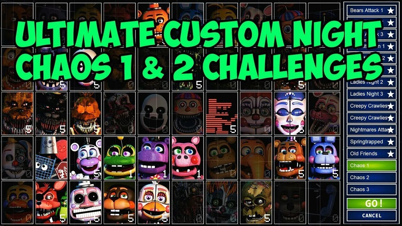 Ultimate Custom Night челленджи. FNAF 7 Ultimate Custom Night челленджи. Челленджи для ультра кастом Найт. ЧЕЛЛЕНДЖ Алтимейт кастом Найт. Челлендж ночь