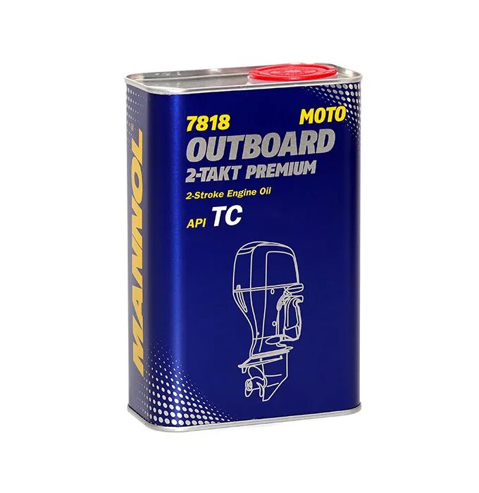 7818 Outboard 2-Takt Premium. Mannol для лодочных моторов 2 тактных. Масло моторное Mannol 2-Takt outboard Premium синтетическое- 1л. Mannol 7818.