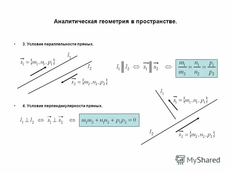 Условия параллельности и перпендикулярности прямых. Условие перпендикулярности двух прямых в пространстве. Условие перпендикулярности двух прямых в пространстве. Как определить перпендикулярность векторов формула. Условия параллельности и перпендикулярности двух прямых.