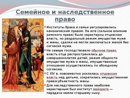 Наследственные отношения в праве