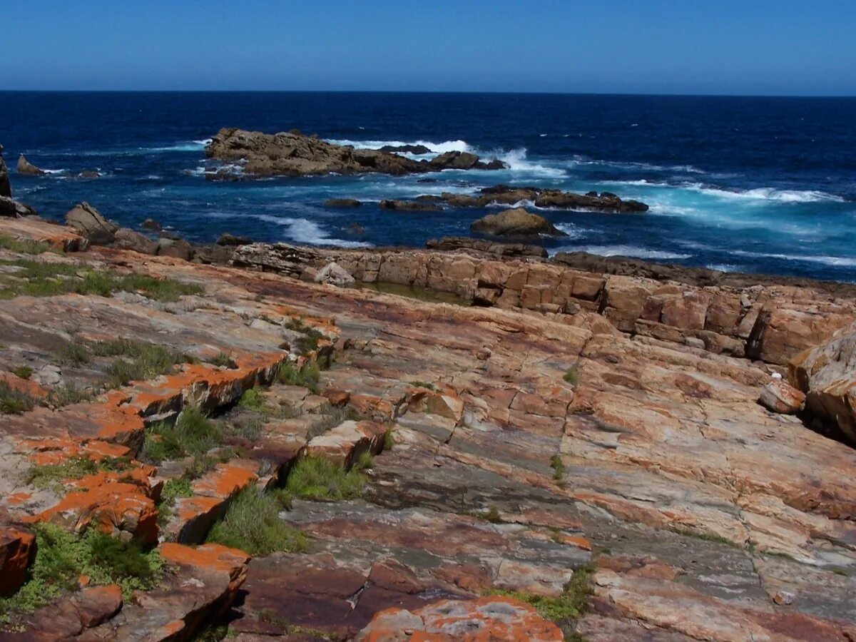 Полуостров южного океана. Мыс игольный ЮАР. Западный мыс ЮАР. Береговая линия ЮАР. Мыс Мерчисон.