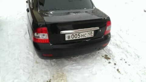 Приора задний бампер космос