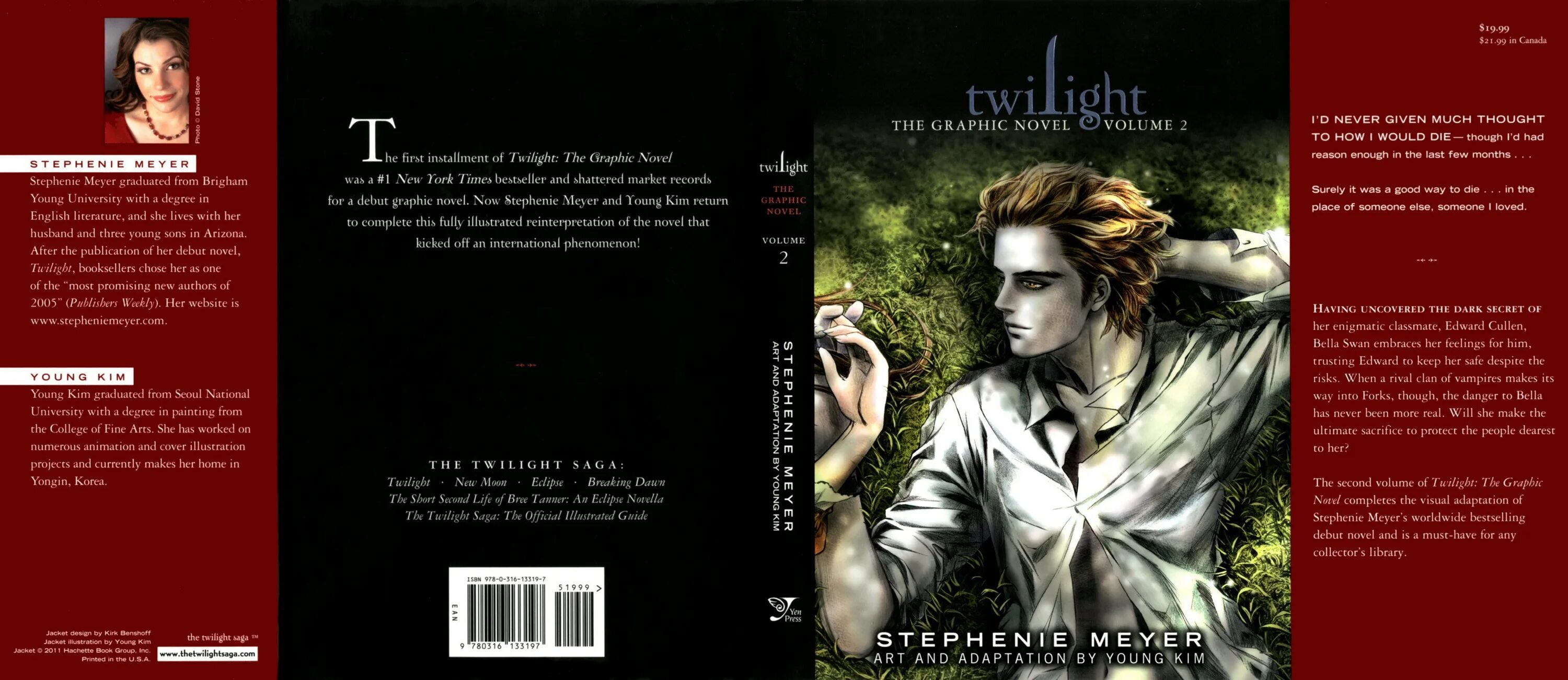 Сумерки графическая новелла новолуние. Twilight: the graphic novel Стефани Майер книга.