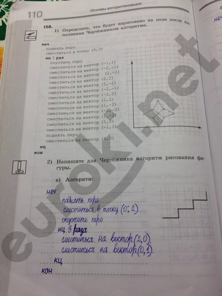 Информатика 8 класс стр 119. Информатика 8 класс босова рабочая тетрадь 2 часть. Информатика 8 босова рабочая тетрадь. Информатика 8 класс босова рабочая тетрадь номер 80. Рабочая тетрадь, Информатика, рабочая тетрадь босова номер 158..