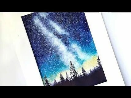 Как нарисовать млечный путь