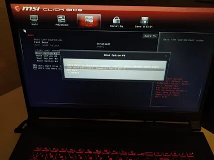 Установка виндовс 10 с флешки msi