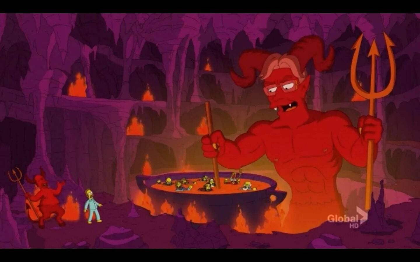 Симпсоны 26 сезон 4 серия. Симпсоны барт в аду. Гомер в огне. Симпсоны в аду. Симпсоны барт в аду.