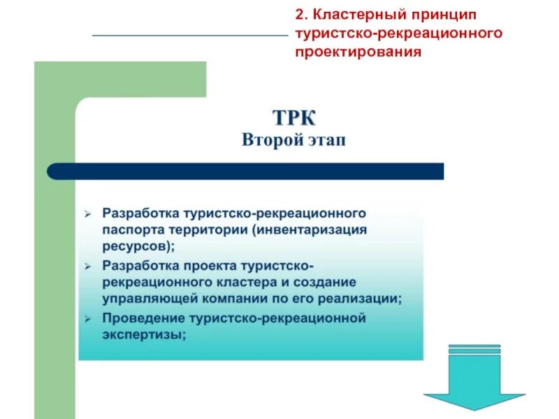 Проектирование туристских услуг