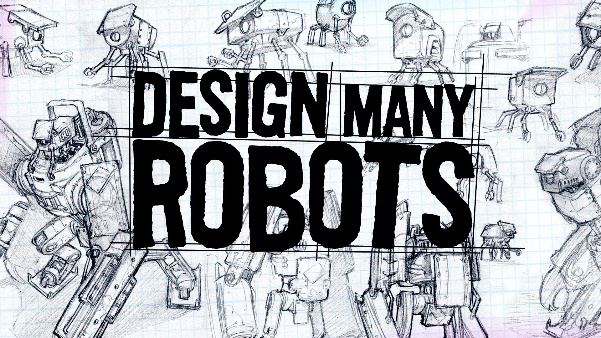 Shot many robots