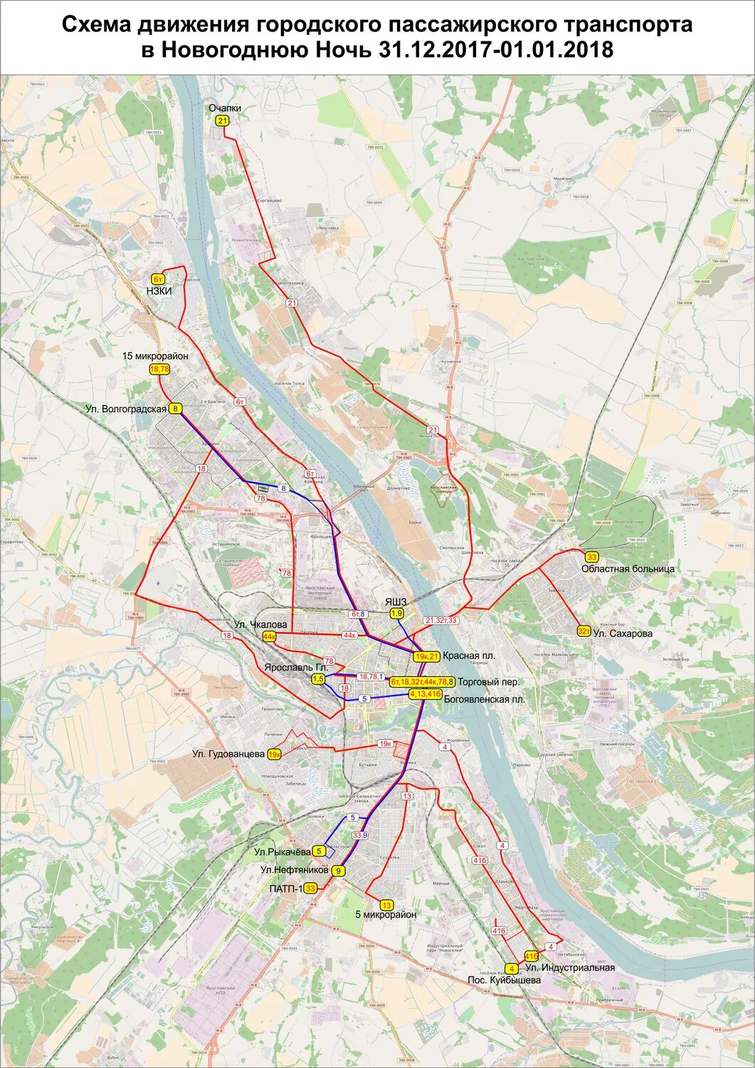 Карта новых маршрутов ярославль. Схема движения городского транспорта Ярославль. Схема общественного транспорта Ярославля. Ярославский трамвай карта. Схема движения автобусов в Ярославле.
