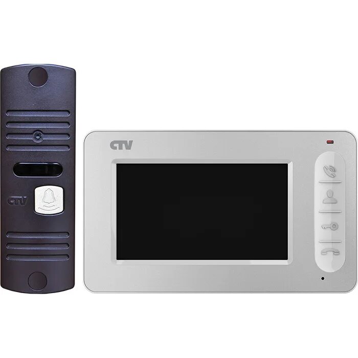 Гибридный видеодомофон. Видеодомофон ctv-m400 (черный). ctv-m400 (black). ctv-m400 цветной монитор. ctv-m1701 s.