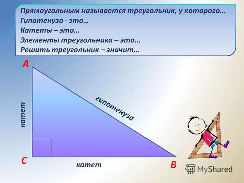 В прямом прямоугольнике гипотенуза. Гипотенуза. Элементы прямоугольного треугольника. Прямоугольный треугольник и его элементы. Гипотенуза прямоугольного треугольника.