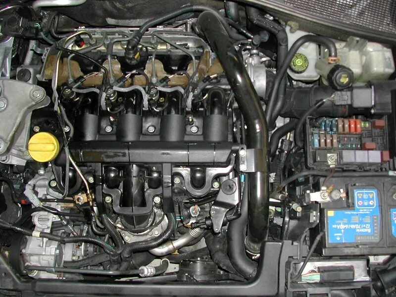 Рено лагуна 1 2.2 дизель расположение цилиндров Двигатель Renault f3r DRIVE2