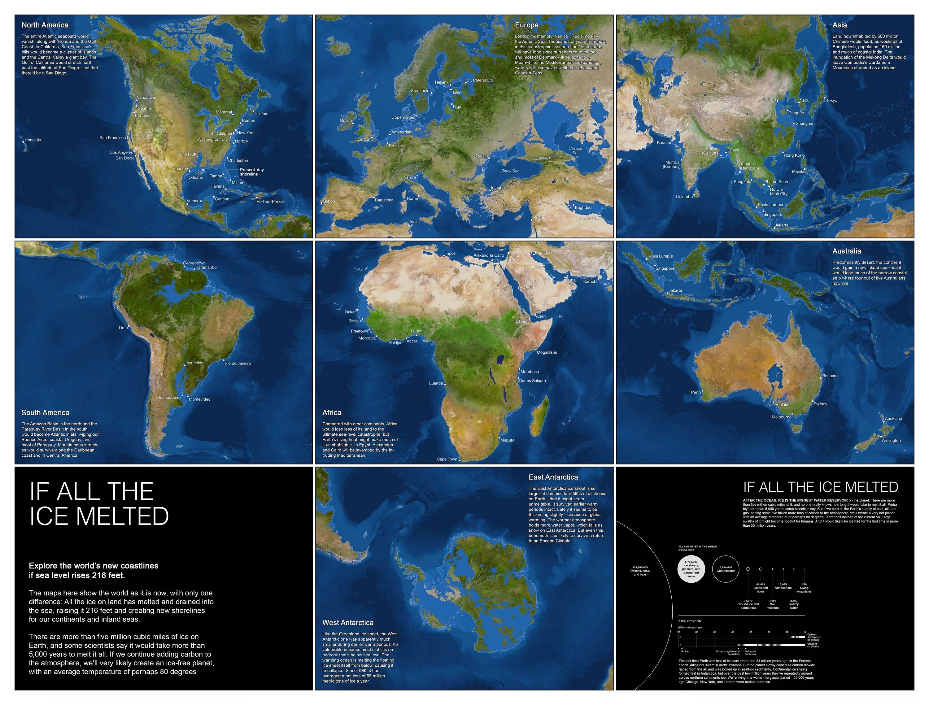 На сколько поднимется океан. Карта затопления суши при таянии ледников. Карта планеты если растают ледники. Карта глобального потепления. Мир после таяния ледников.