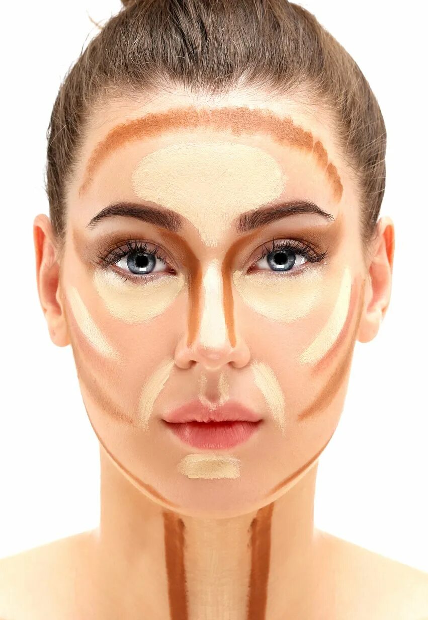 Highlighter contour