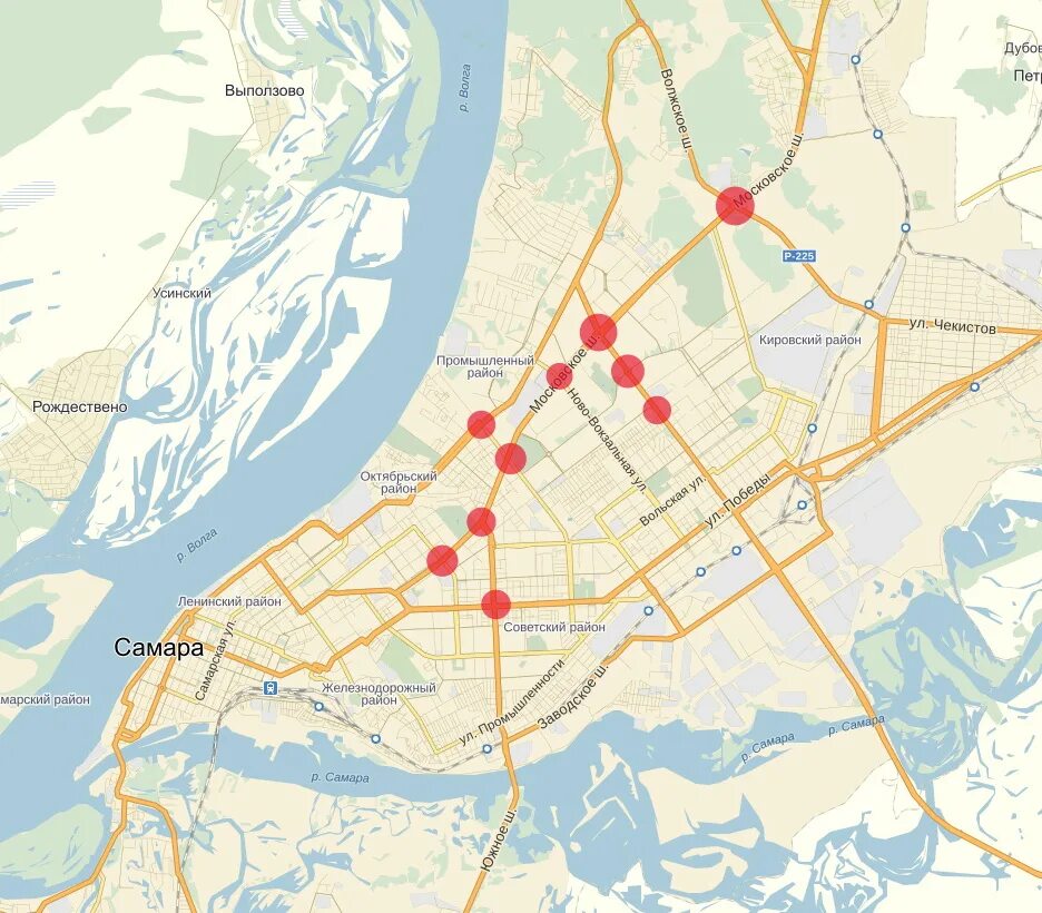 Местоположение самары. План магистрали Центральная Самара. Магистраль Центральная Самара на карте города. Автодорога Центральная Самара на карте. Карта дорог Самары.