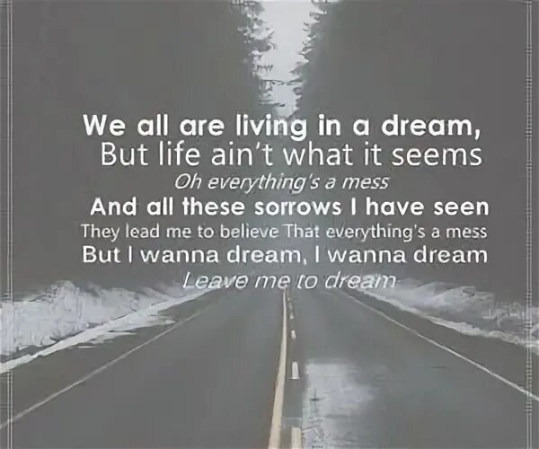 Imagine dragons dream