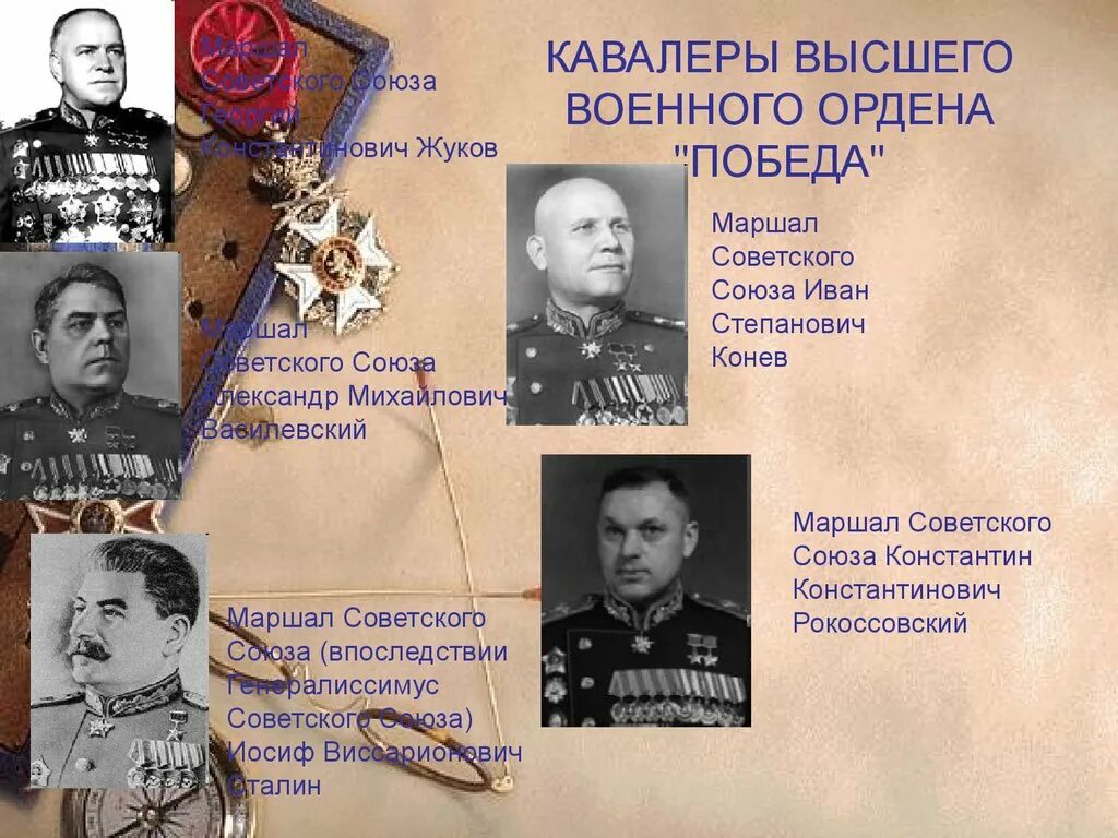 Маршал советского союза кавалер ордена победа родился. Кавалеры ордена победы поименно. двукратные кавалеры высшего советского военного ордена победы. кавалеры всех высших военных наград сша.