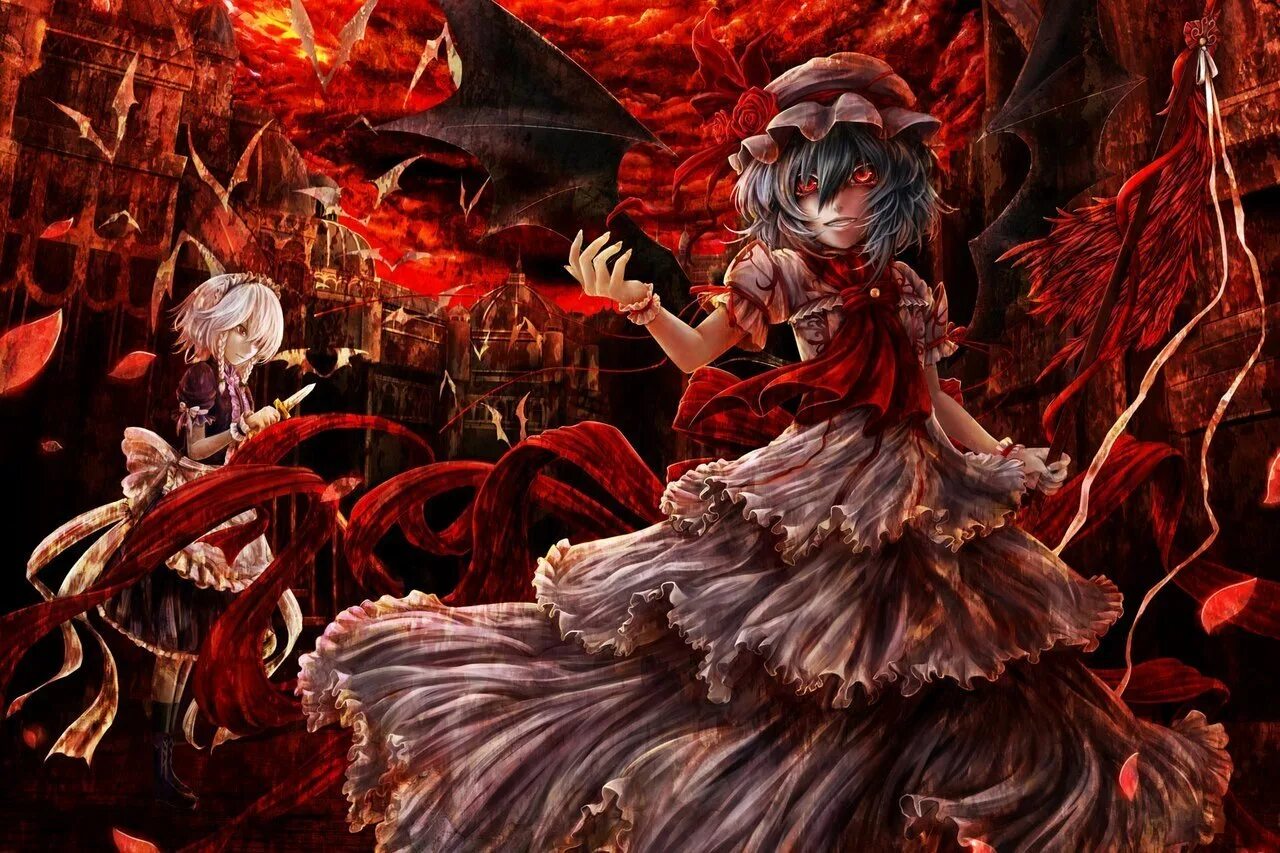 Кровавые арты. Магия эльзы хвост феи. Ликорис юката. Тохо ремилия скарлет хоррор. Кровавые арты.
