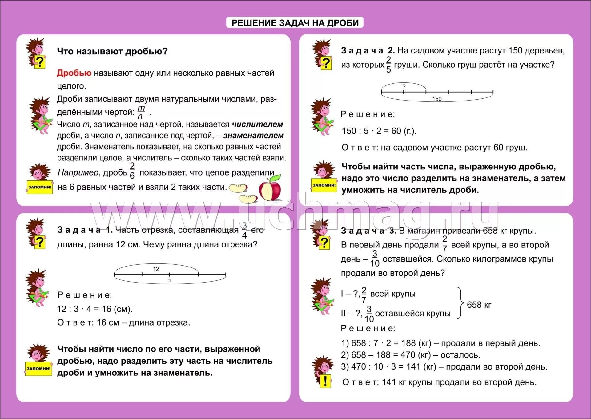 Задачи с дробями 4 класс петерсон. Решить задачу с дробями. дробные задачи. задачи на дроби. решение задач.