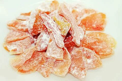 Цукаты из тыквы и сахаром простой