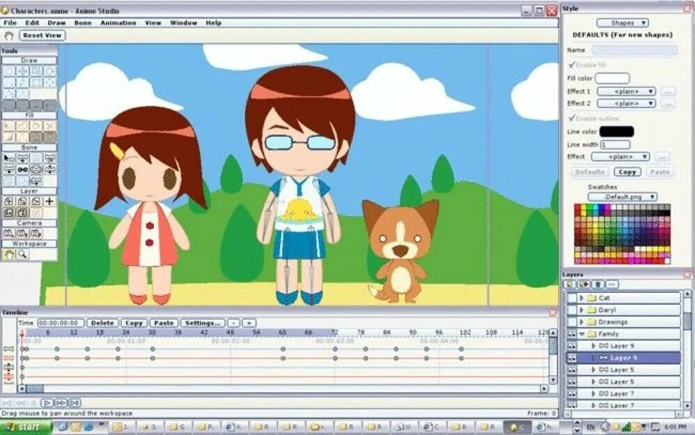 Программы для мультфильмов. Программа для создания мультиков.