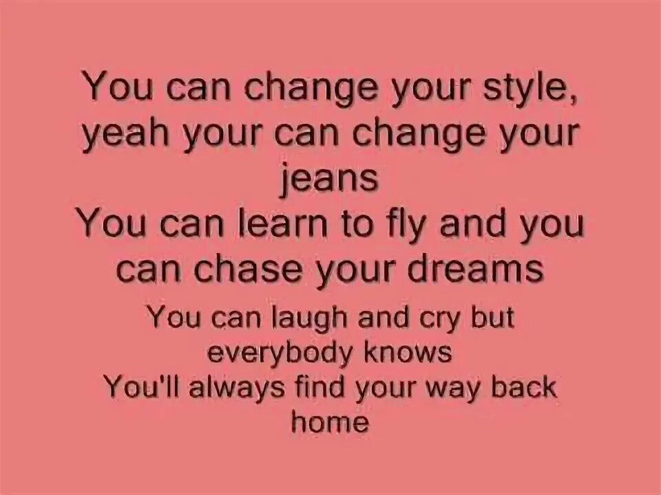 And i ll be there always. And i ll be there always