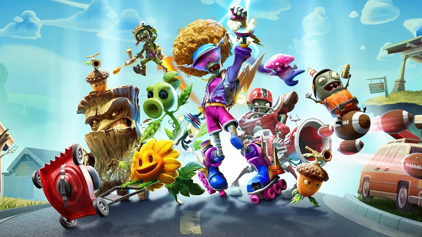 Plants vs. Zombies битва за нейборвиль зомби. Plants vs Zombies Garden Warfare битва за нейборвиль. Плантс версус зомби Гарден варфаер 2. Plants vs Zombie битва 3а нейборвиль. Pvz pc