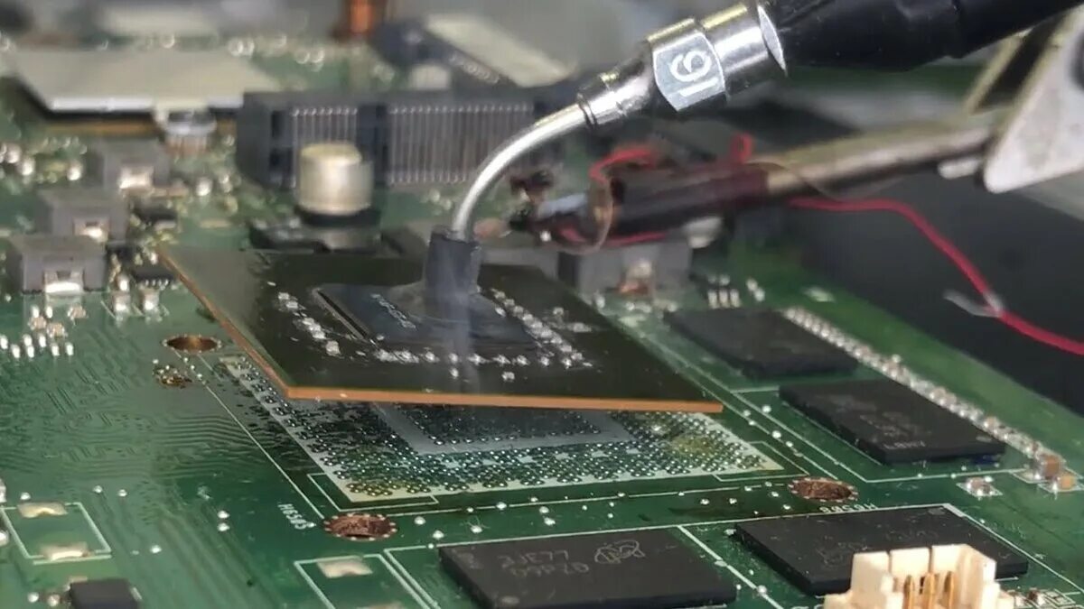 Замена gpu