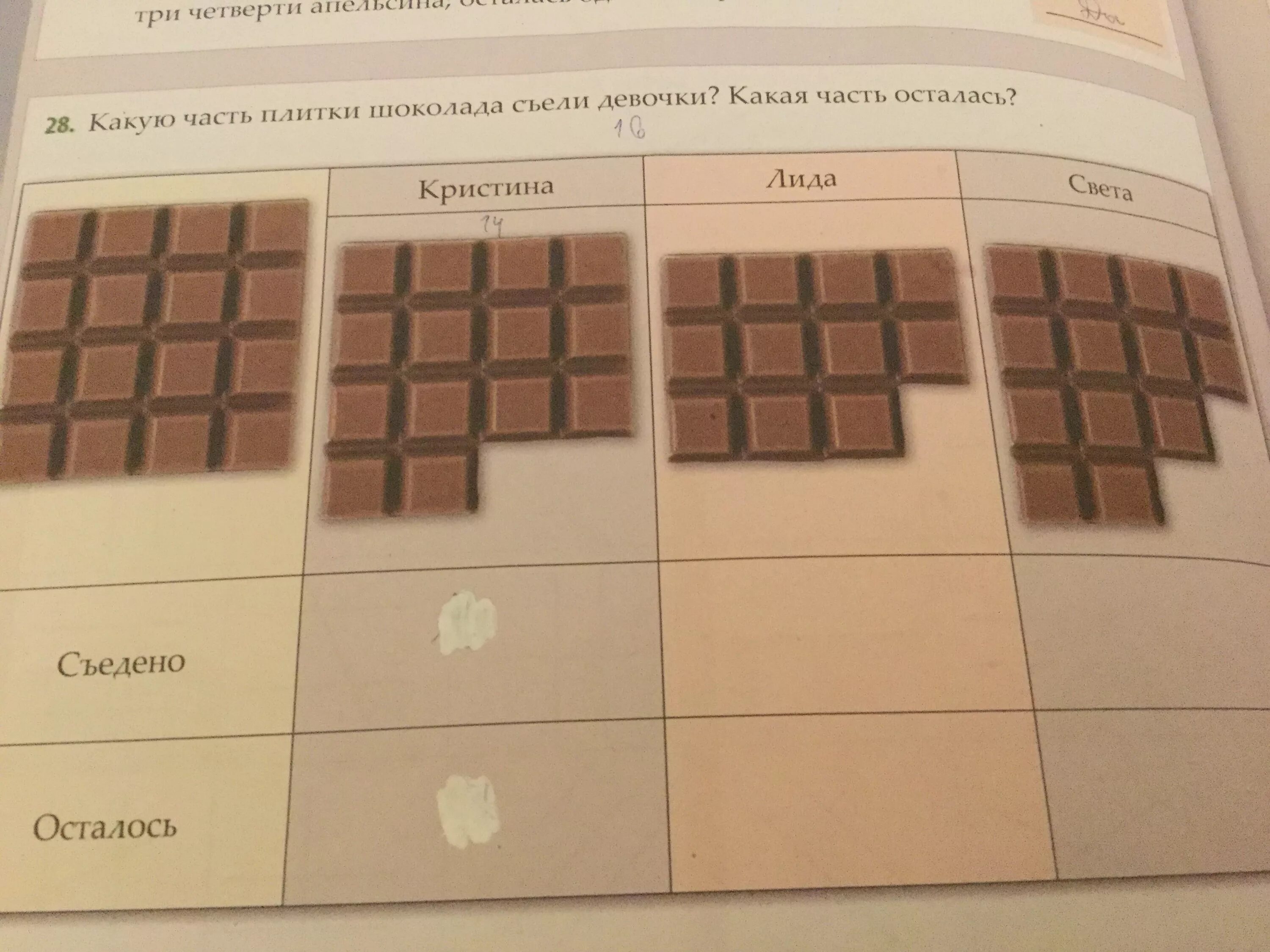 Какую шоколадку взять на огэ