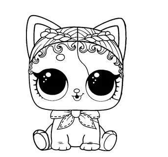 LOL Pets Coloring pages – Coloring sheets with LOL Surprise