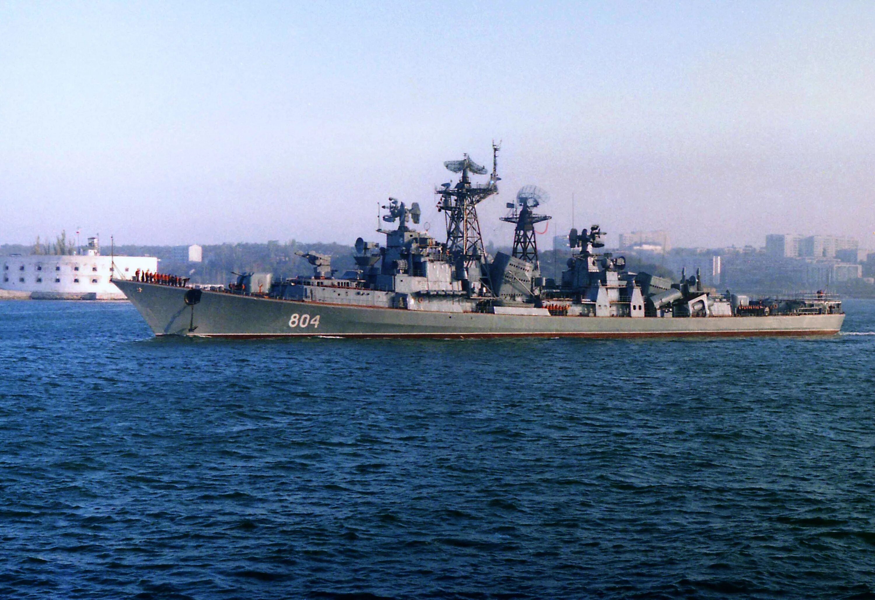 Способный корабль. БПК сдержанный Черноморского флота. БПК 804. БПК 804 сдержанный. СКР проекта 61.